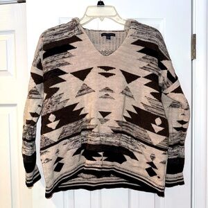 American Eagle Aztec print sweater